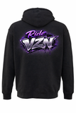 Ride VZN Street Hoodie — Premium Heavyweight Graphic Pullover